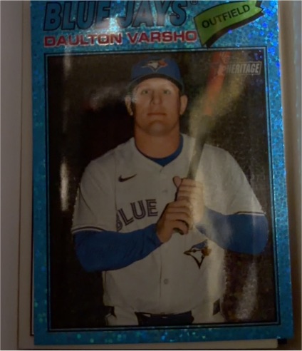 2026 Topps Heritage #223 Daulton Varsho — front