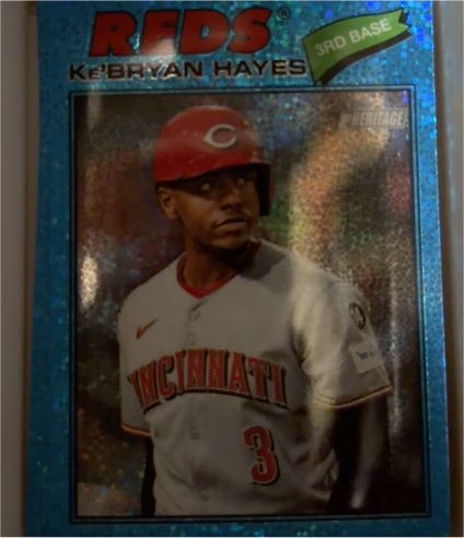 2026 Topps Heritage Chrome #151 Ke'Bryan Hayes — front