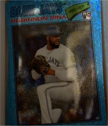 2026 Topps Heritage #315 Robinson Pina — front