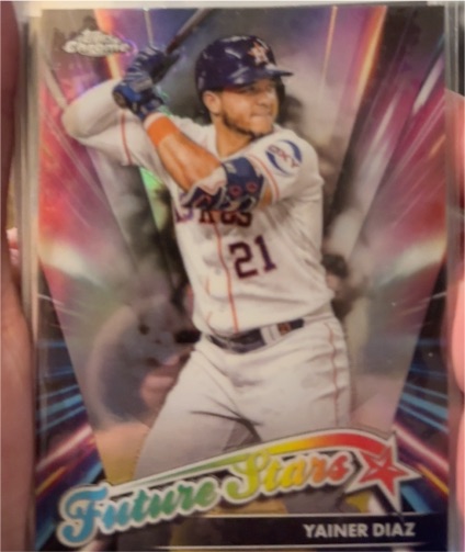 2024 Topps Chrome Future Stars #FS-18 Yainer Diaz — front