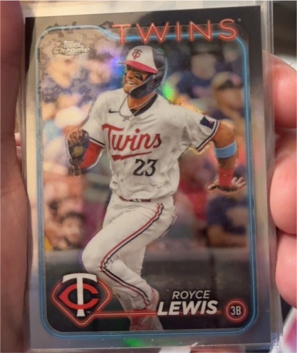 2024 Topps Chrome #217 Royce Lewis — front