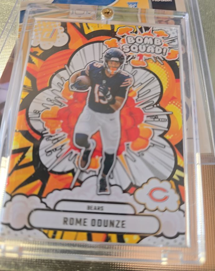 2025 Panini Donruss #BS-ROE Rome Odunze Bomb Squad — front