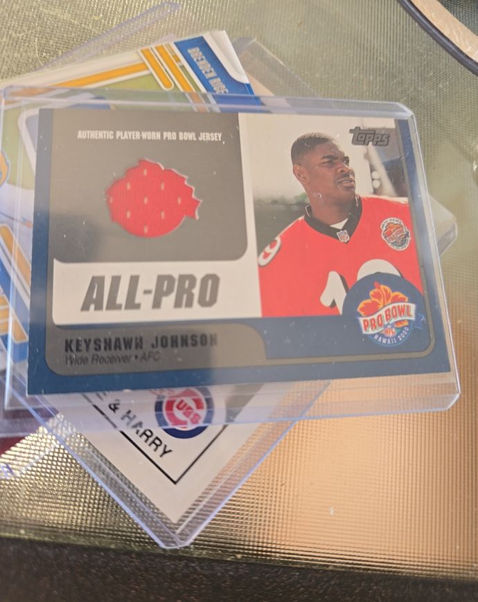 2000 Topps All-Pro #KJ-WR Keyshawn Johnson — front