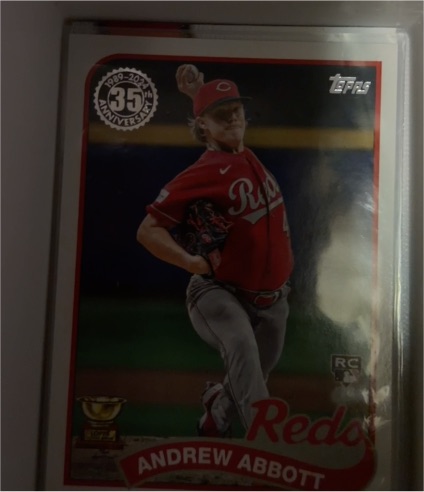 2024 Topps Series 1 89B-96 Andrew Abbott — front