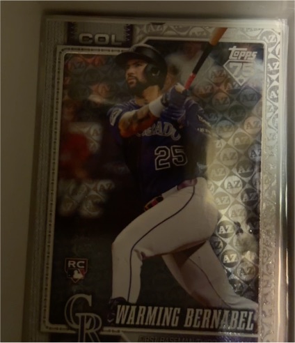 2026 Topps Series 1 #55 Warming Bernabel — front