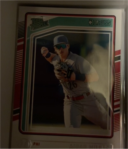 2024 Panini Donruss Rated Prospect #101 Aidan Miller — front