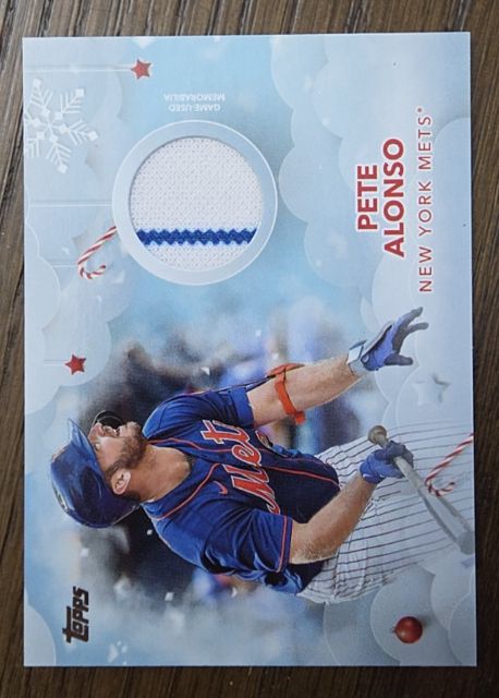 2020 Topps Holiday #WHR-PA Pete Alonso — front