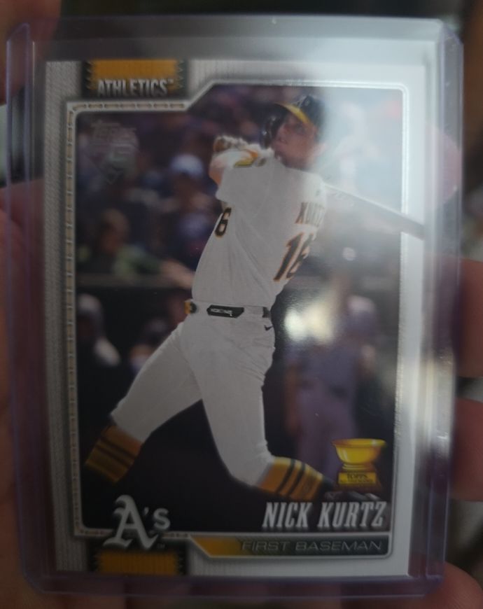2026 Topps Series 1 #97 Nick Kurtz — front