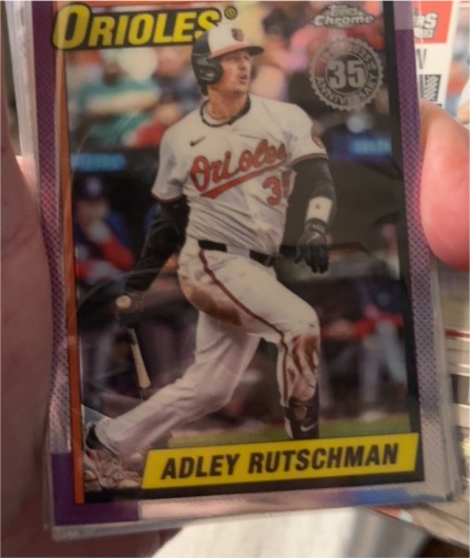 2025 Topps Chrome Update #90CU-8 Adley Rutschman — front