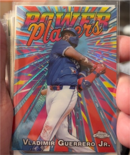 2025 Topps Chrome #PP-11 Vladimir Guerrero Jr. Power Players — front