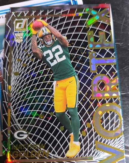 2025 Panini Donruss Vortex #14 Matthew Golden — front