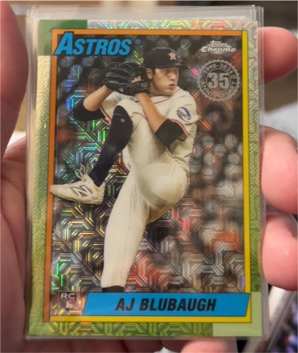 2025 Topps Update #U90C-53 AJ Blubaugh — front