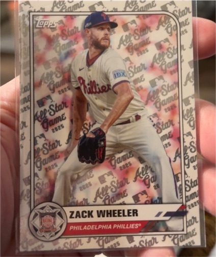 2025 Topps All Star Game #81 Zack Wheeler — front