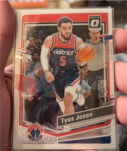 2023-24 Donruss Optic #182 Tyus Jones — front