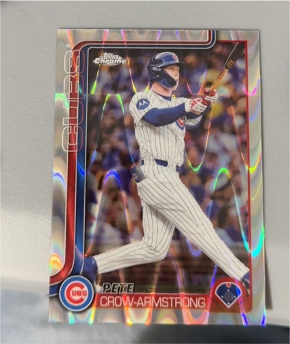 2025 Topps Chrome Update #USC76 Pete Crow-Armstrong — front