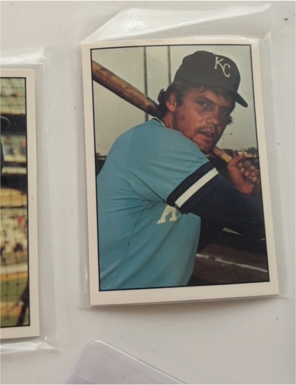 1975 SSPC #167 George Brett — front