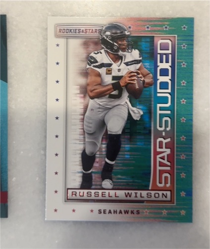 2018 Panini Rookies & Stars #SS-4 Russell Wilson Star Studded — front