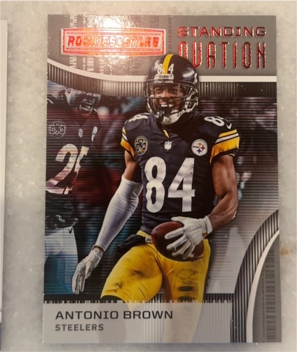 2018 Panini Rookies & Stars #S-6 Antonio Brown Standing Ovation — front
