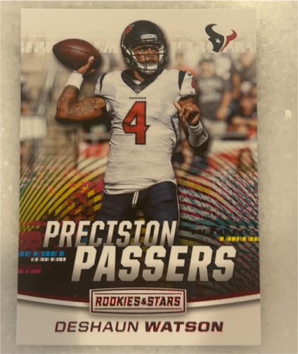 2018 Panini Rookies & Stars #PP-9 Deshaun Watson Precision Passers — front