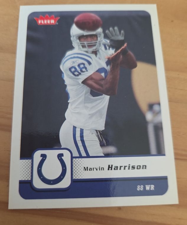 2006 Fleer #43 Marvin Harrison — front