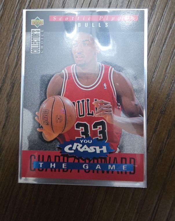 1994-95 Upper Deck Collector's Choice #S9 Scottie Pippen You Crash The Game — front