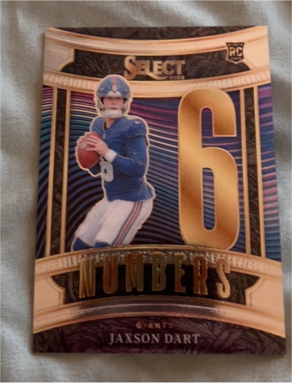 2025 Panini Select #16 Jaxson Dart — front