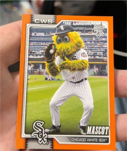 2026 Topps Series 1 #M-3 Mascot Chicago White Sox — front