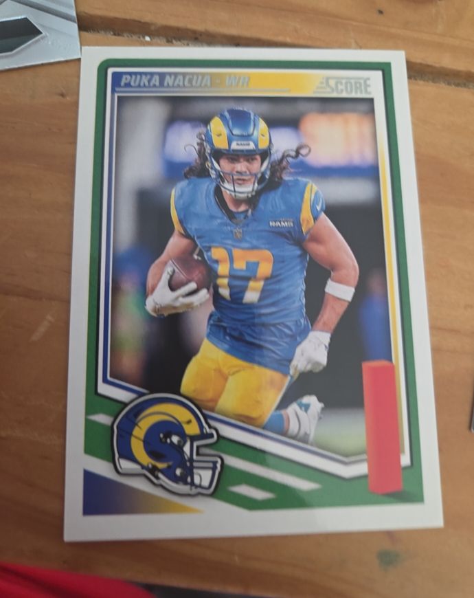 2025 Panini Score #120 Puka Nacua — front