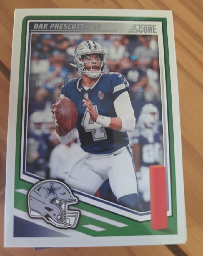 2025 Panini Score #2 Dak Prescott — front