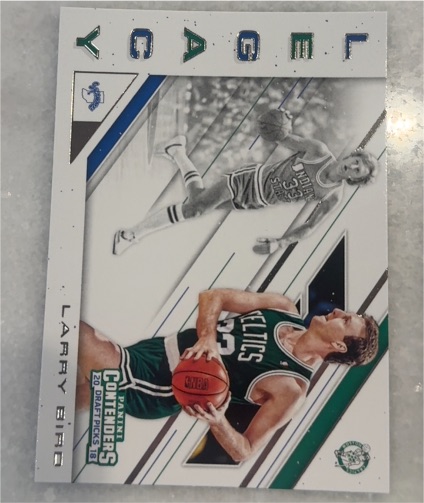 2018 Panini Contenders Draft Legacy #23-L Larry Bird — front