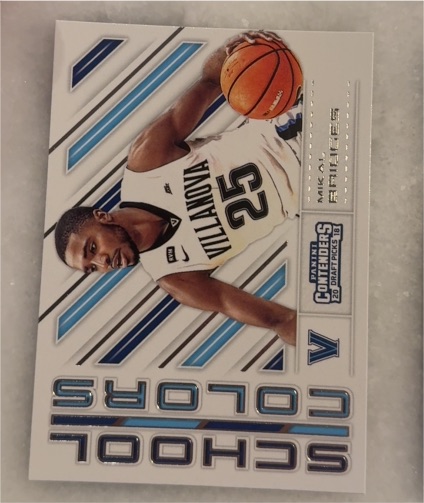 2018 Panini Contenders Draft Picks School Colors #10 Mikal Bridges — front