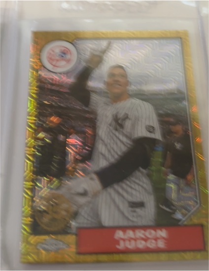 2022 Topps Chrome #T87C2-84 Aaron Judge — front