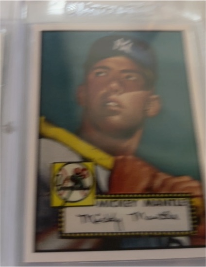 1952 Topps Project 70 #121 Mickey Mantle — front