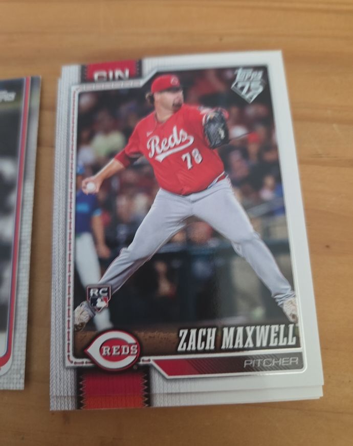 2026 Topps Series 1 #143 Zach Maxwell — front
