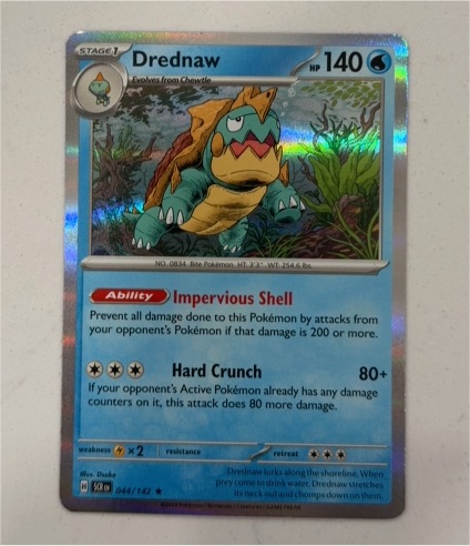 2024 Pokémon #44 Drednaw — front