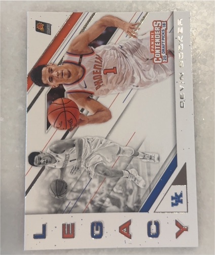 2018 Panini Contenders Draft Picks Legacy #9 Devin Booker — front