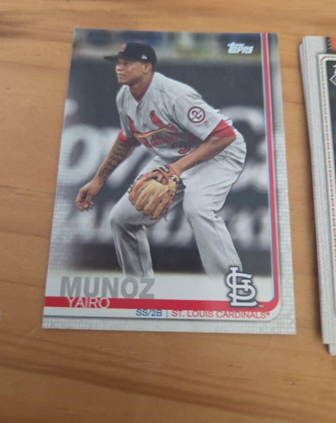 2019 Topps #466 Yairo Munoz — front