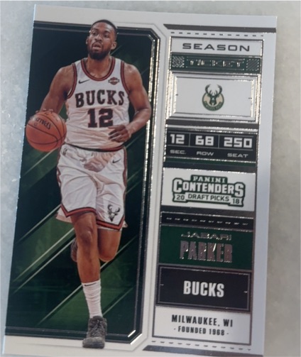 2018 Panini Contenders Draft Picks #19 Jabari Parker — front