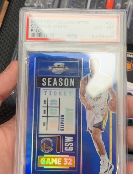 2020 Panini Contenders Optic #20 Stephen Curry — front