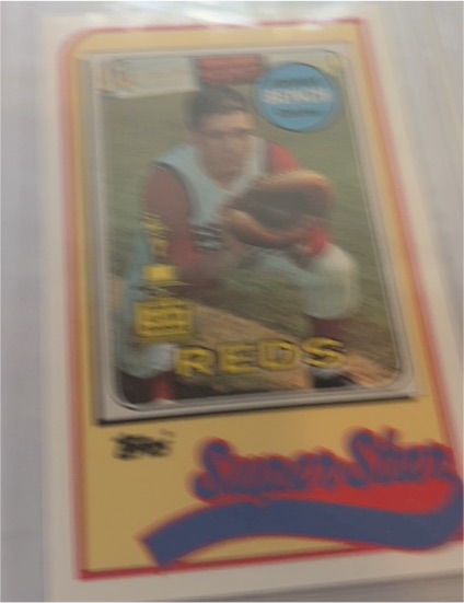 1982 Topps Kmart MVP Series #22 Johnny Bench — front