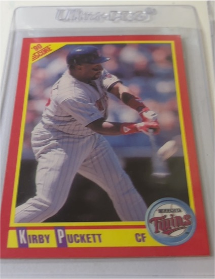 1990 Score #400 Kirby Puckett — front