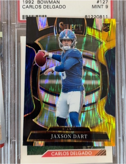 2025 Panini Select #93 Jaxson Dart — front