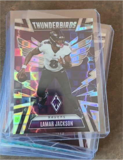 2025 Panini Phoenix Thunderbirds #4 Lamar Jackson — front