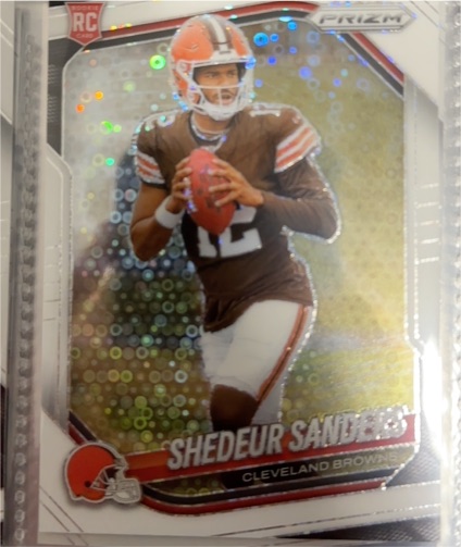 2025 Panini Prizm #302 Shedeur Sanders — front