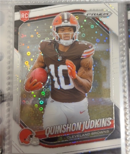 2025 Panini Prizm #313 Quinshon Judkins — front