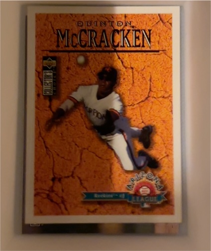 1996 Upper Deck Collector's Choice #661 Quinton McCracken Arizona Fall League — front