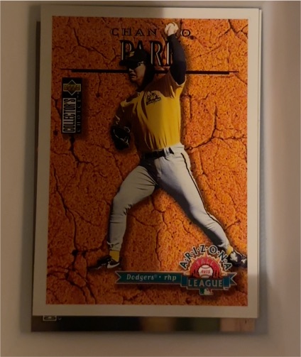 1996 Upper Deck Collector's Choice #658 Chan Ho Park — front