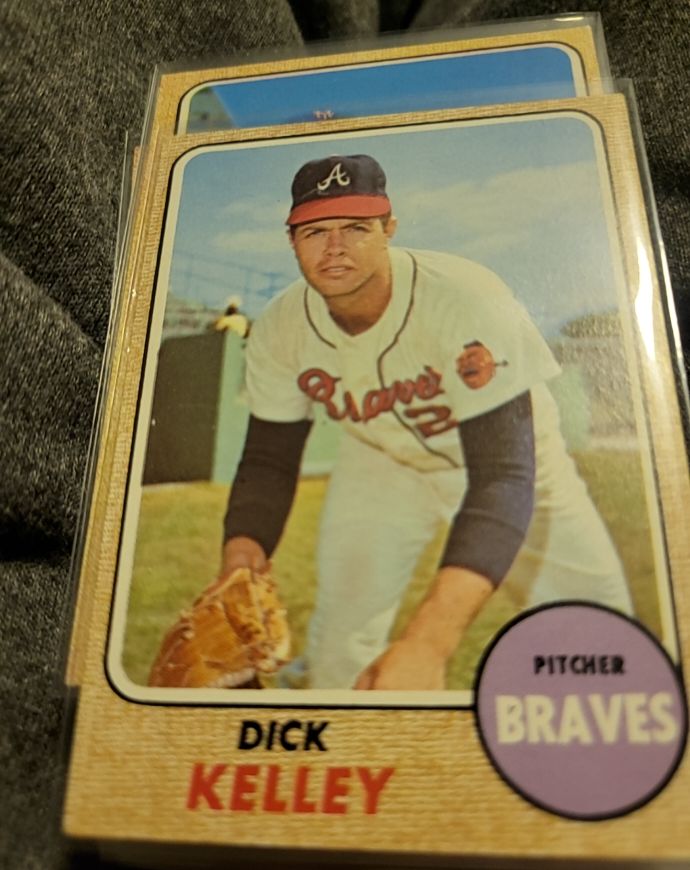 1968 Topps #203 Dick Kelley — front