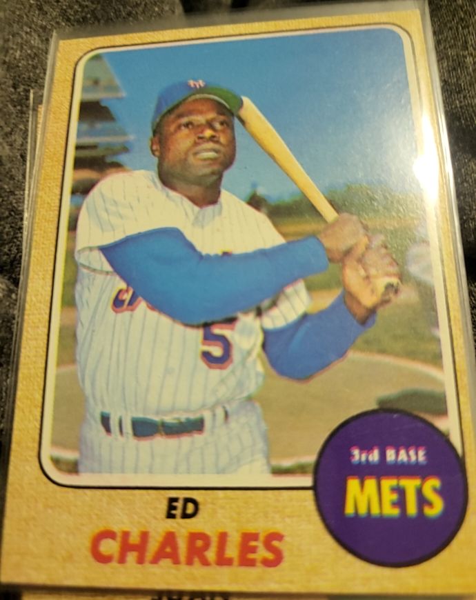 1968 Topps #563 Ed Charles — front