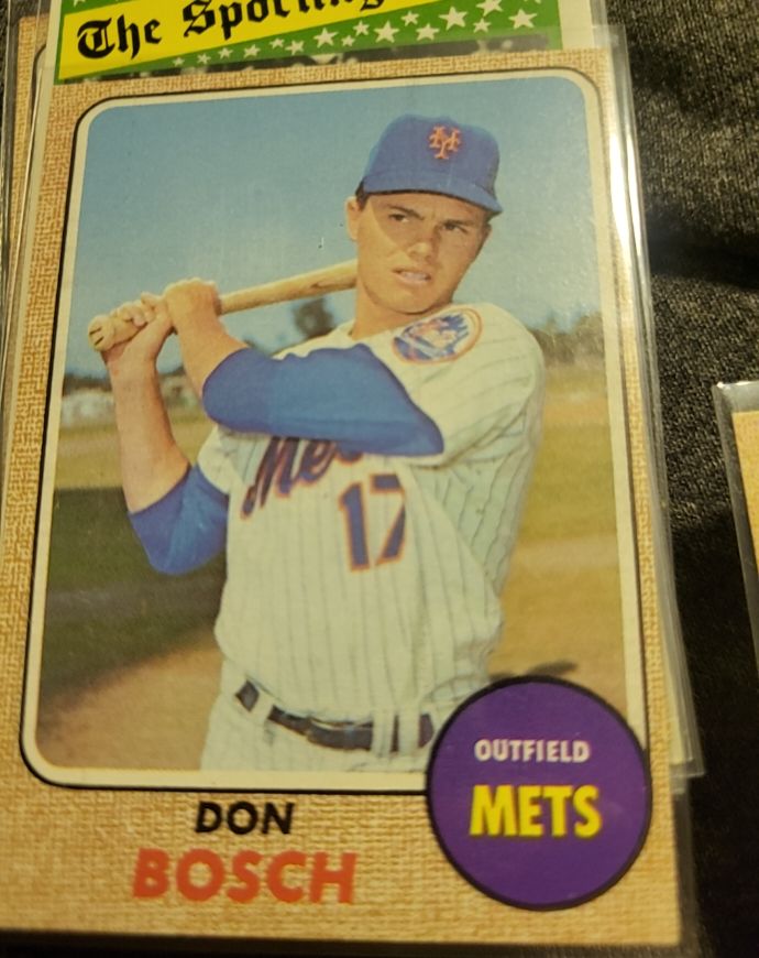 1968 Topps #572 Don Bosch — front